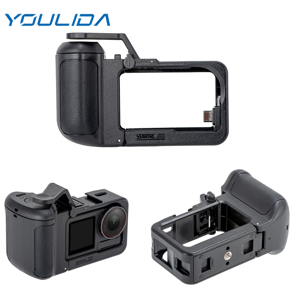 Camera Battery Grip - Voor DJI Action 5 Pro Uitbreiding