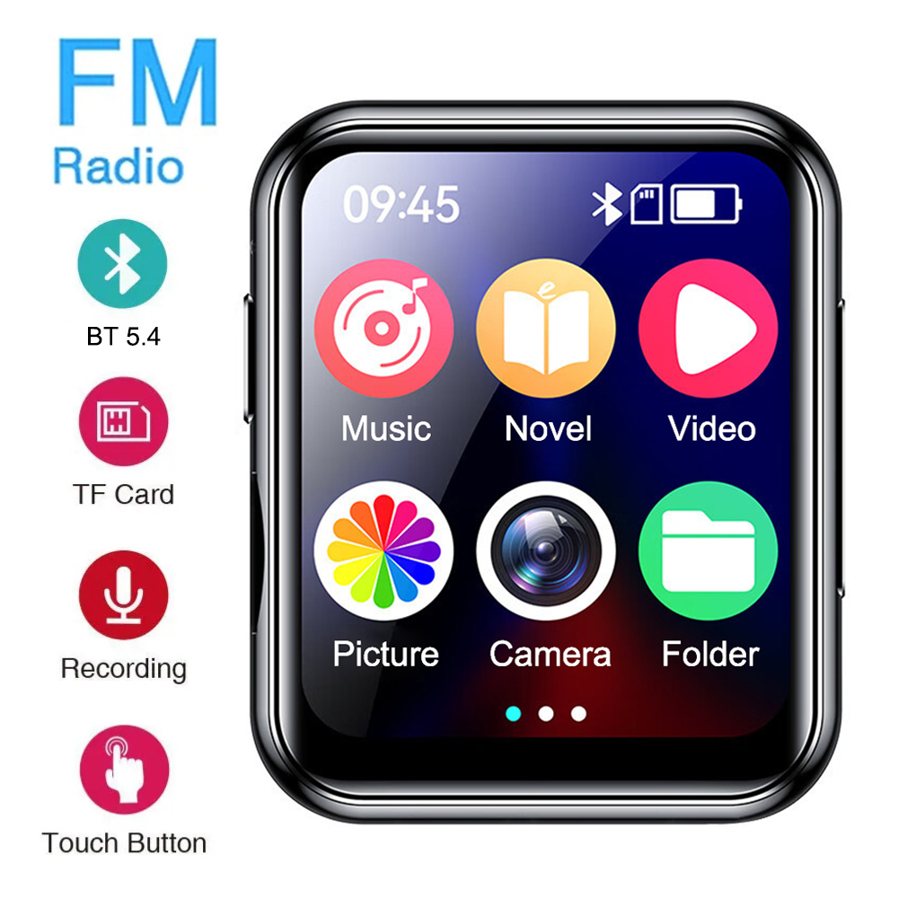 Photography History - Bluetooth 5.4 MP3 MP4-speler 2 inch