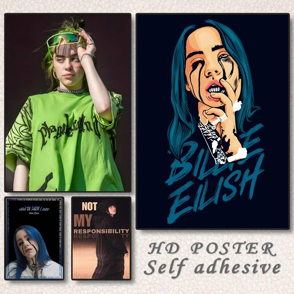 Photography History - Sirenes-wereldberoemde zangeres B-Billie-Billie Poster Muursticker Muurschildering
