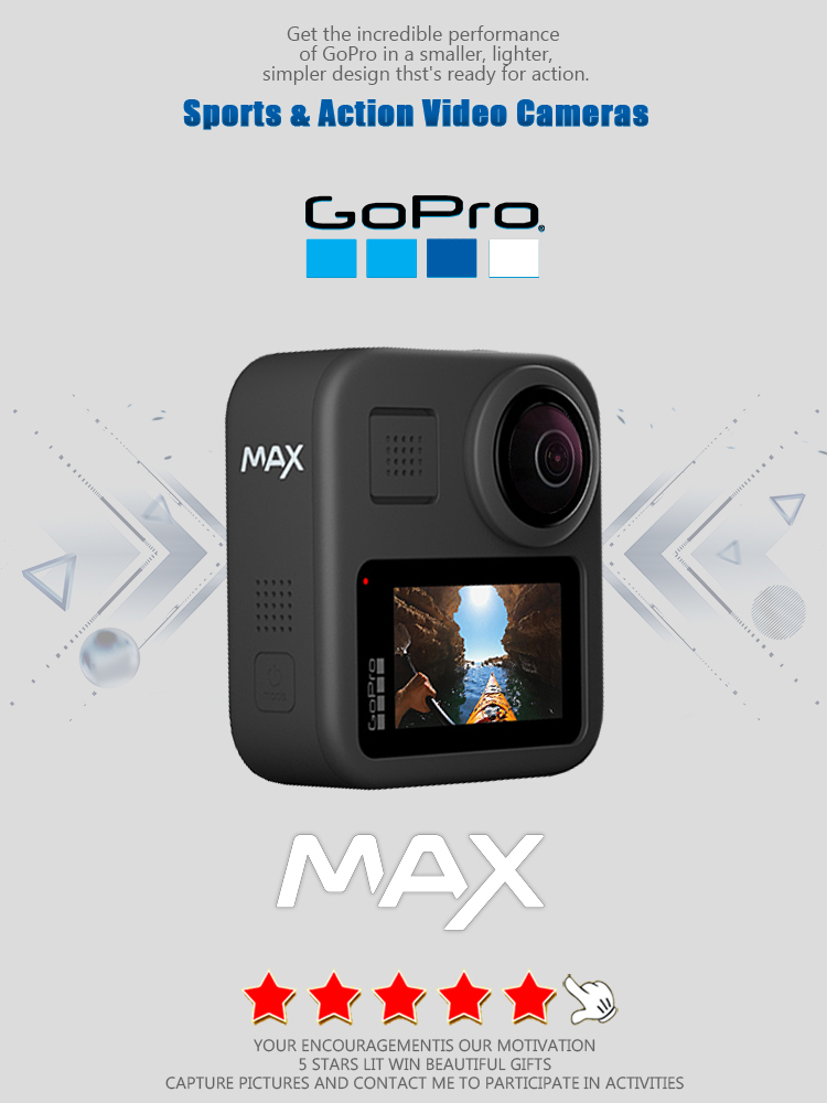 Photography Grid - GoPro MAX 360 Action Camera met