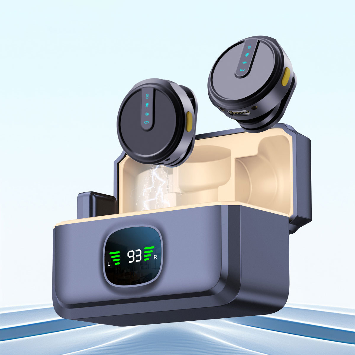 Photography Pro - Fotostudio Draadloze Lavalier Microfoon Digitale Ruisonderdrukking