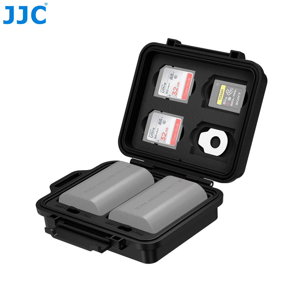 Camera Battery Grip - JJC Camera Batterij Geheugenkaart Opbergtas voor