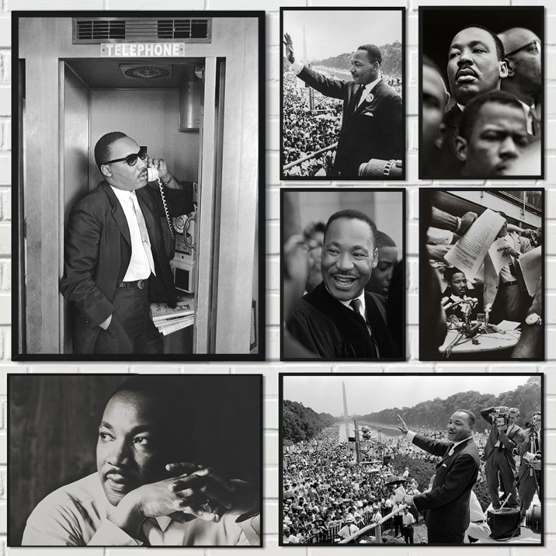 Photography History - Vintage klassieke Martin Luther King Jr