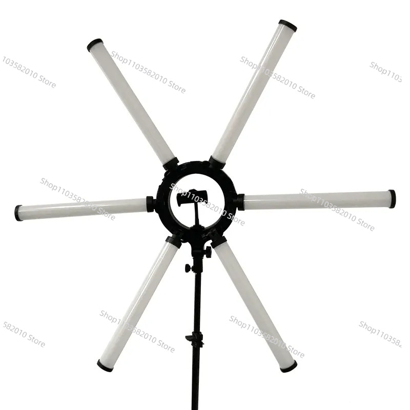 Photography Lighting - Nieuwe 26-inch live-invullicht met zes buizen,