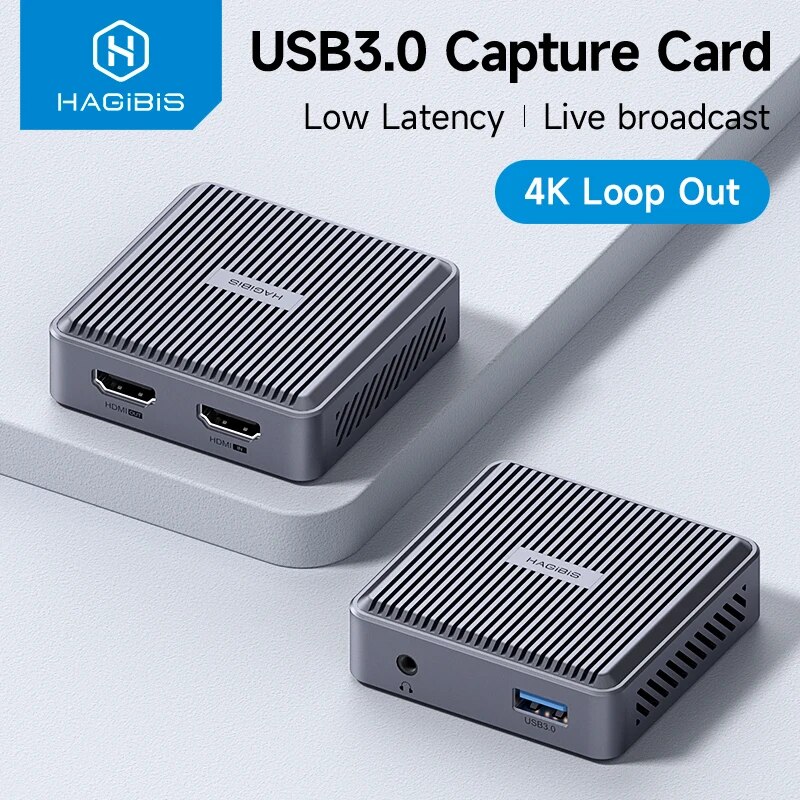 Photography With Mobile - Hagibis 4K Hdmi-Compatibele Video-Opnamekaart Loop Uit