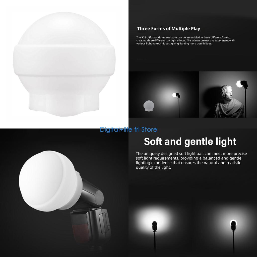 Photography Natural Lighting - E06D opvouwbare softbox-diffuser voor V100 V1pro-fotografen,
