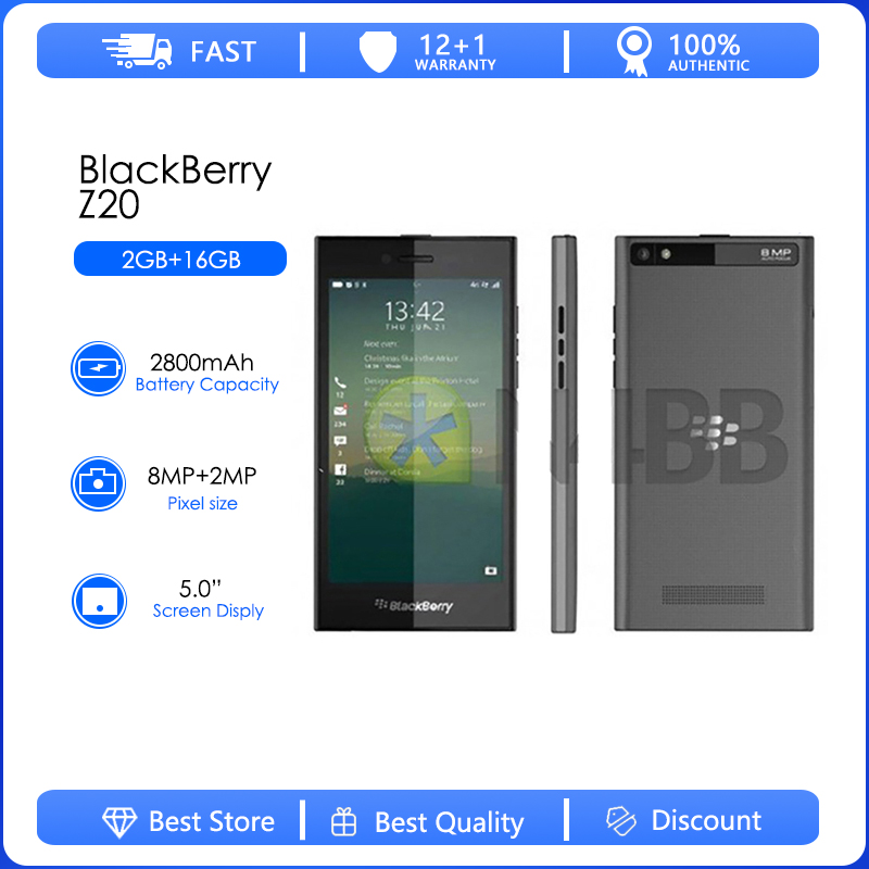 Photography With Mobile - Blackberry Leap Z20 Refurbished-Originele Dual Core
