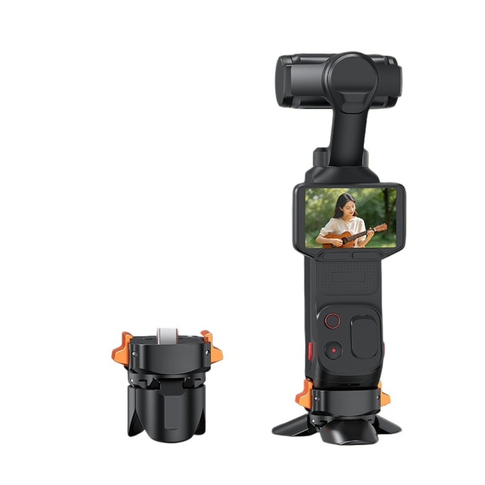 Camera Battery Grip - Magnetische oplaadbeugel-tripod voor Insta360 Luna Ultra-camera,