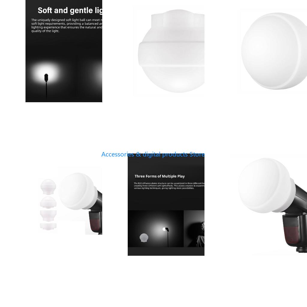 Photography Natural Lighting - 77JD Opvouwbare flitsdiffuser, zelfs verlichtingsfotoapparatuur voor
