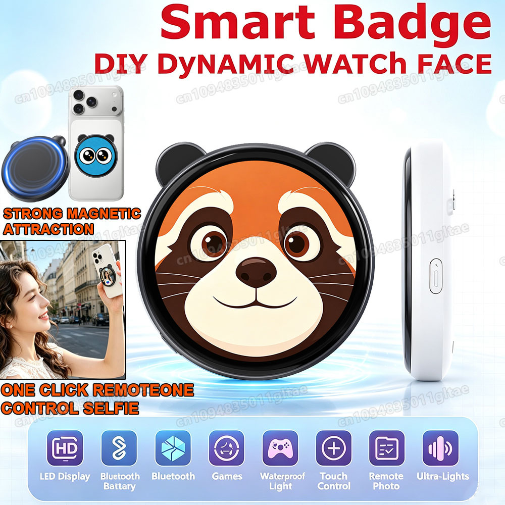 Photography History - 1,50 inch HD-scherm Smart Dynamic E-badge