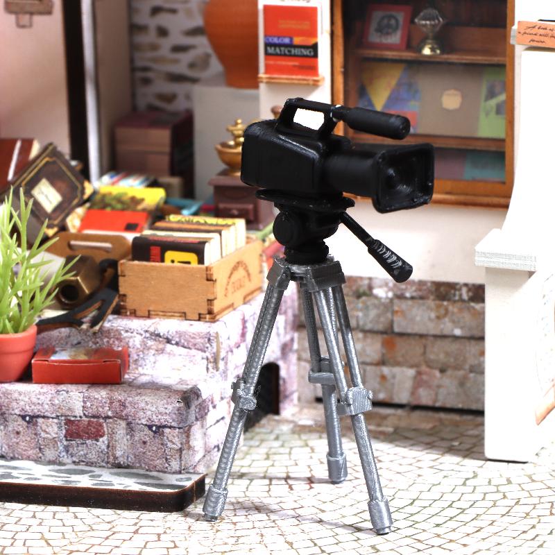 Photography Videography - Mini Videocamera Statief Model 1:12 Schaal