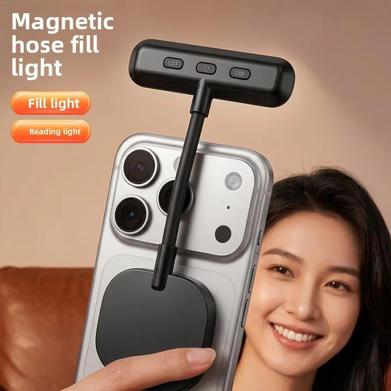 Photography With Mobile - Magnetische mobiele telefoon invullicht, 3-kleurige draagbare