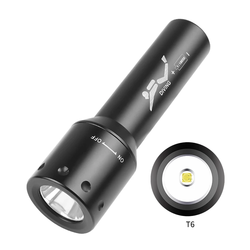 Photography Lighting - Nieuwe T6 LED-duiklamp Lange afstand onderwaterwerk