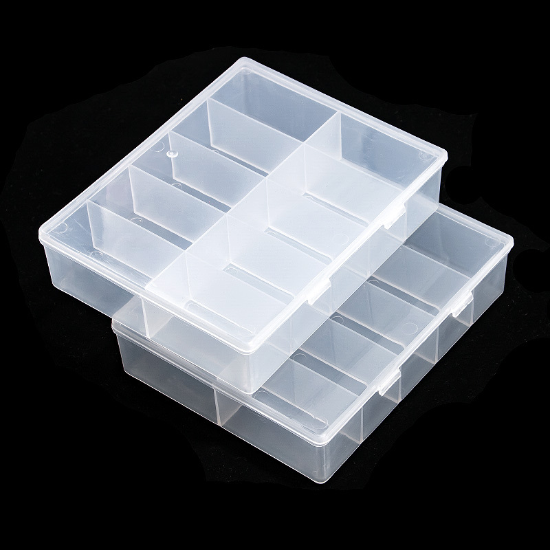 Photography Grid - 10 Grids Lege Clear Opbergdoos Sieraden