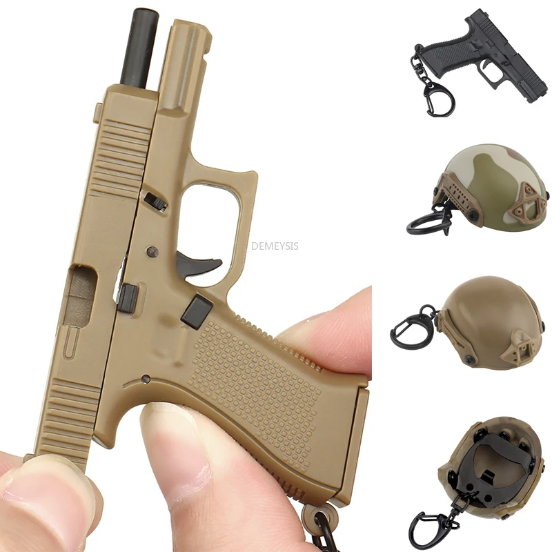 Photography Magazine - Mini G45 pistoolvormige sleutelhanger charme realistisch