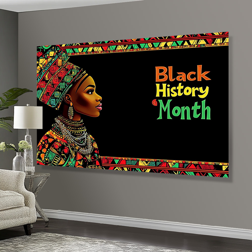 Een wanddisplay over Black His - Photography History recensie en prijs