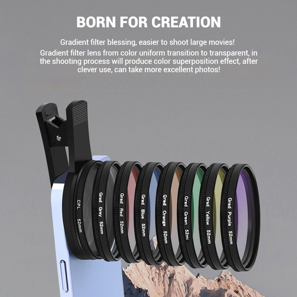 52MM mobiele telefoonlens Univ - Photography With Mobile recensie en prijs
