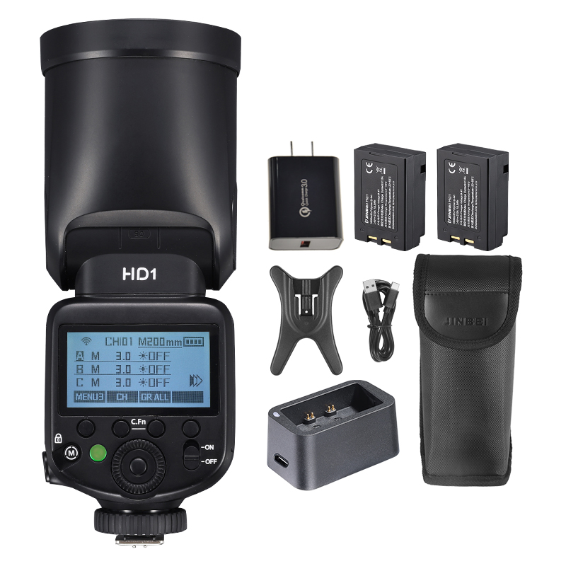 JINBEI HD-1 Ronde kop HSS Spee - Photography Lighting recensie en prijs