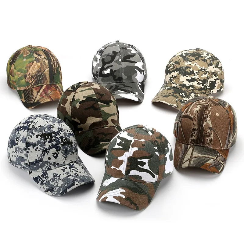 Digitale camouflage baseballpe - Photography Duck recensie en prijs