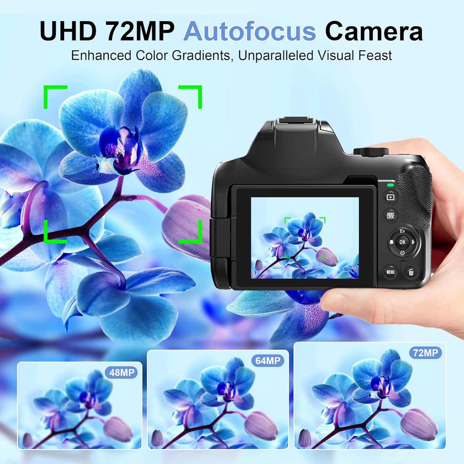 4K HD digitale camera voor fot - Photography Natural Lighting recensie en prijs
