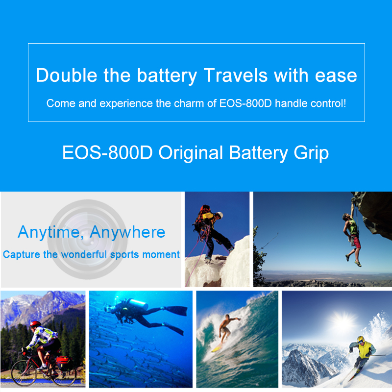 BG-800D verticale batterijgree - Camera Battery Grip recensie en prijs