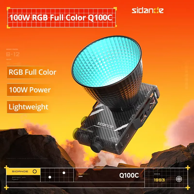 Merk Sidande Q100C Q100Lite Op - Photography Lighting recensie en prijs
