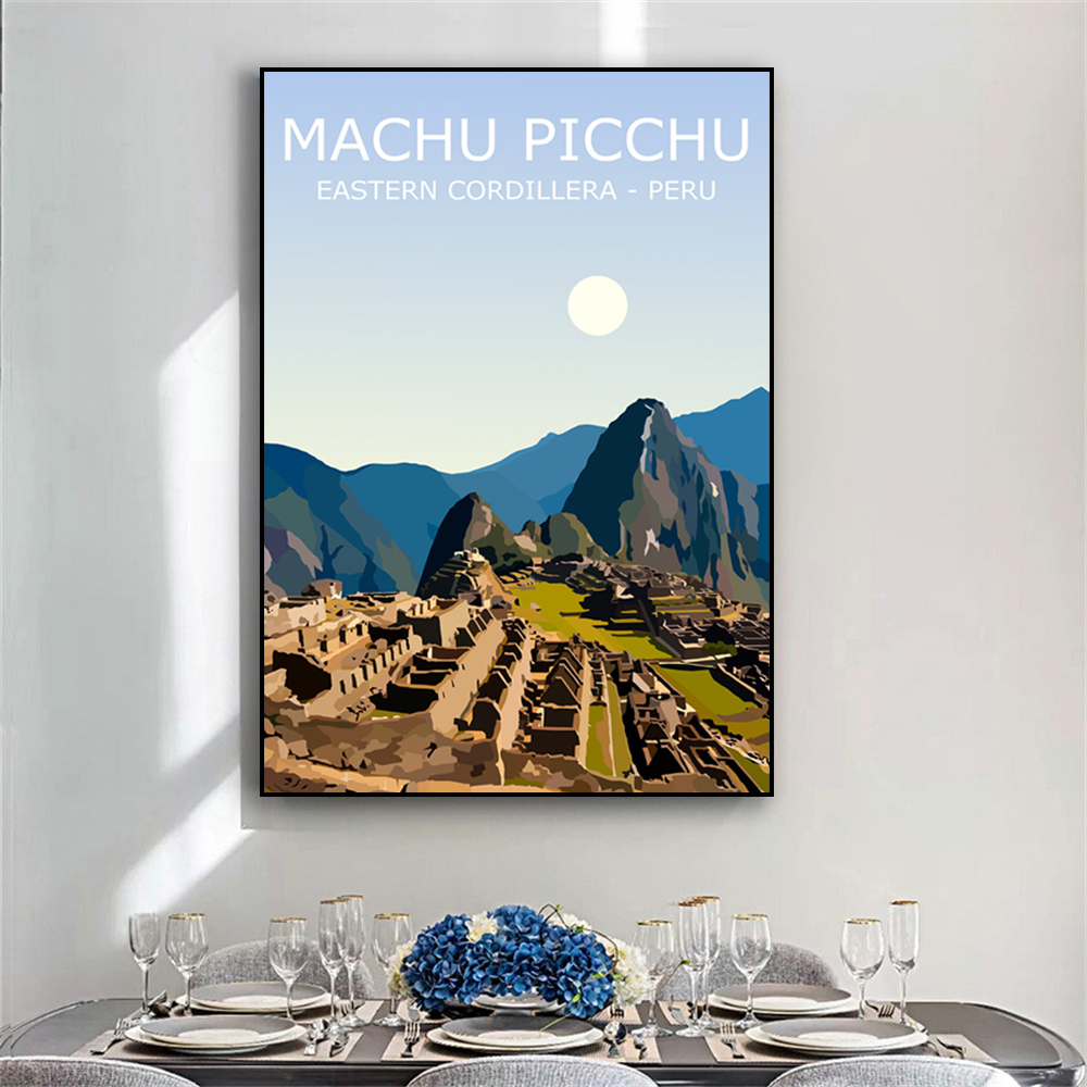 Machu Picchu Reisaffiche Moder - Photography History recensie en prijs