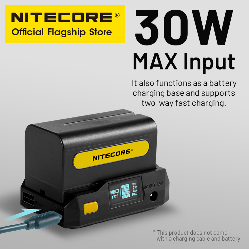 NITECORE BAP10 NP-F Batterij A - Photography Videography recensie en prijs