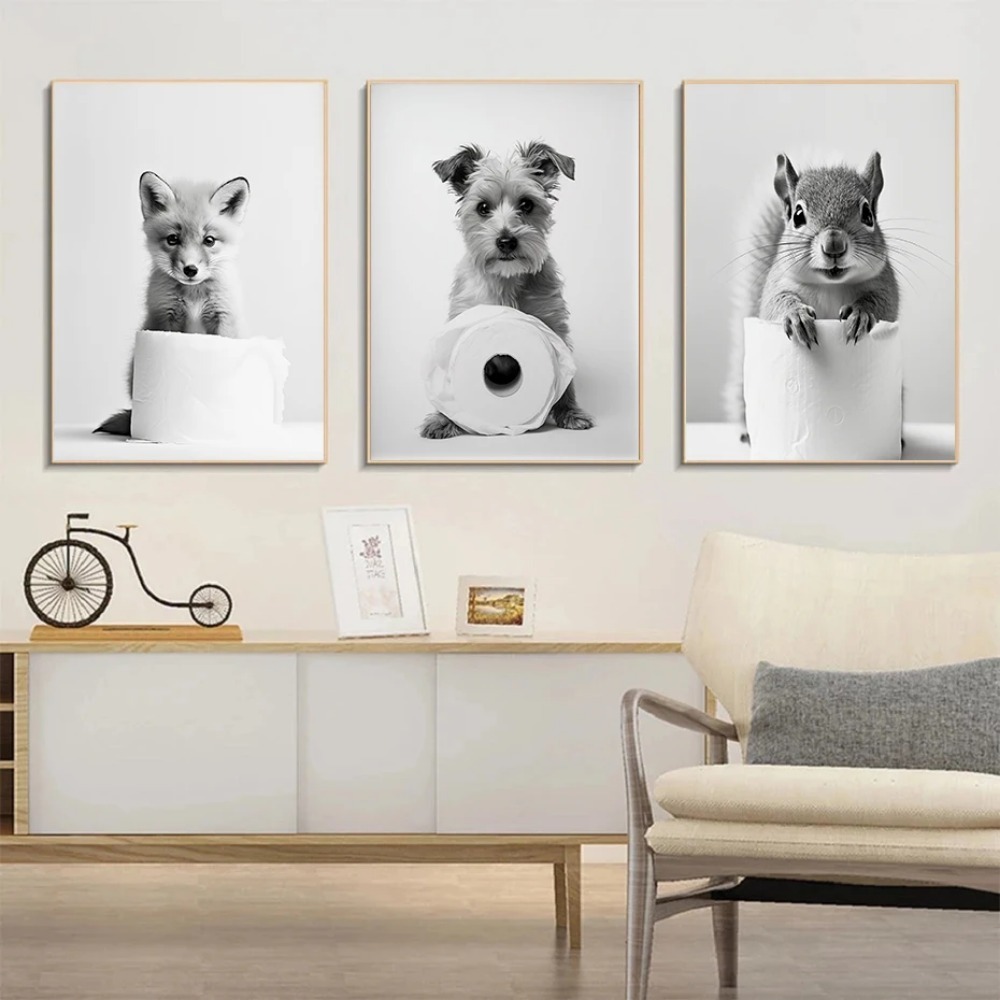 Zwart-wit schattig dier en toi - Photography Duck recensie en prijs