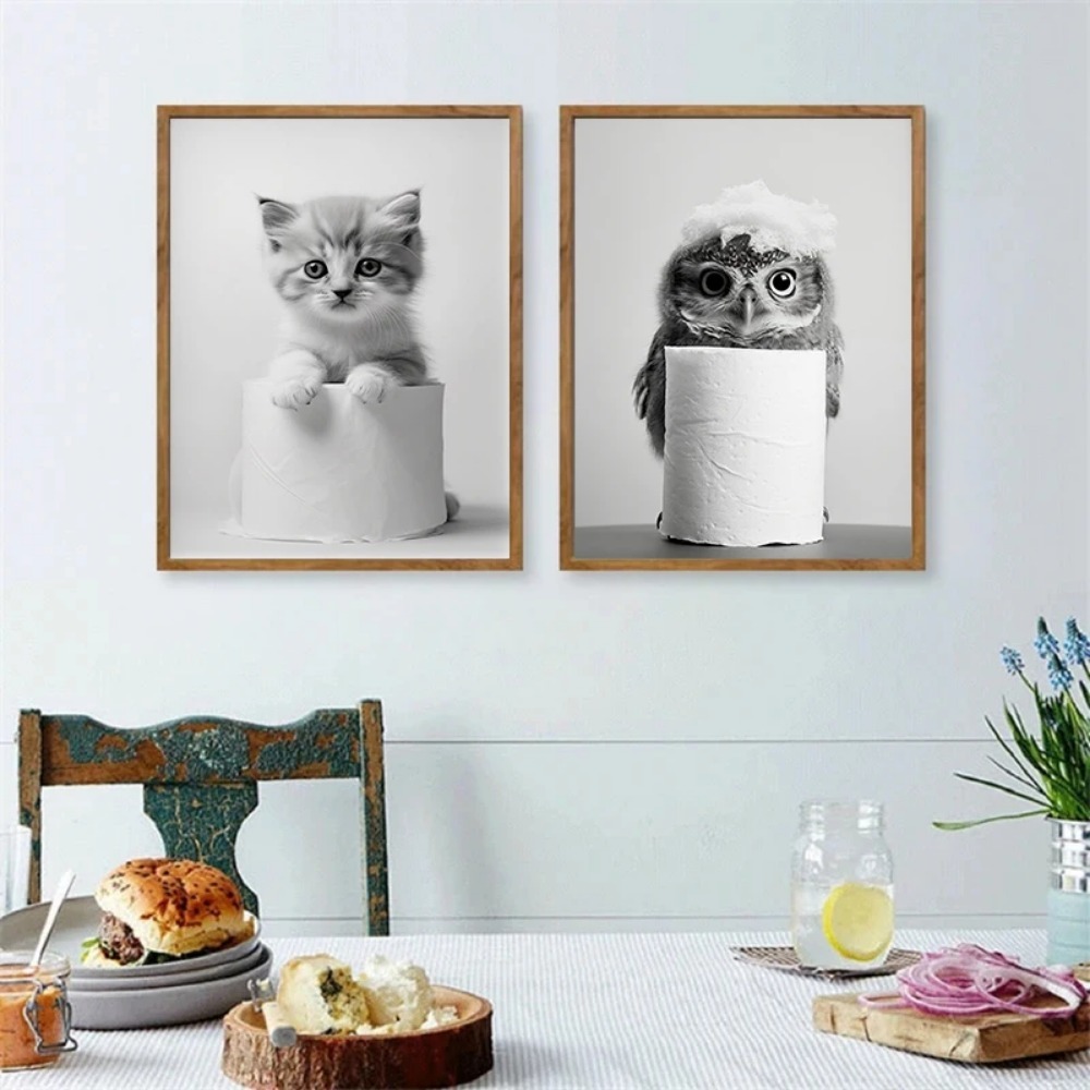Zwart-wit schattig dier en toi - Photography Duck recensie en prijs