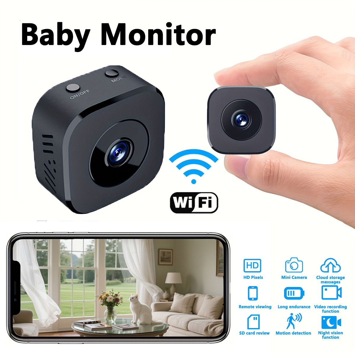1080P HD Mini WiFi Camera Indo - Photography Videography recensie en prijs
