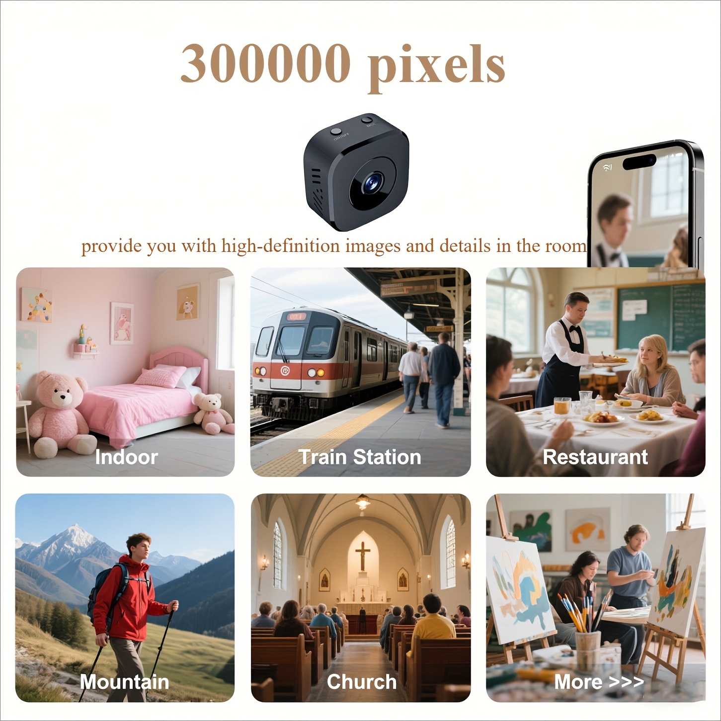 1080P HD Mini WiFi Camera Indo - Photography Videography recensie en prijs