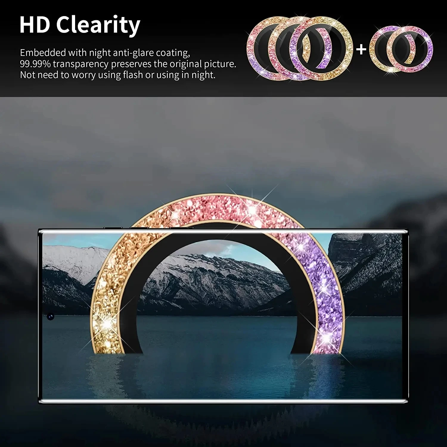 Diamant Glitter Lensglas voor  - Photography Kit Samsung S26 Ultra recensie en prijs