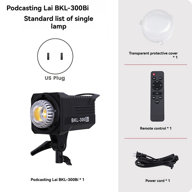 300W Bi LED-videolamp, continu - Photography Lighting recensie en prijs
