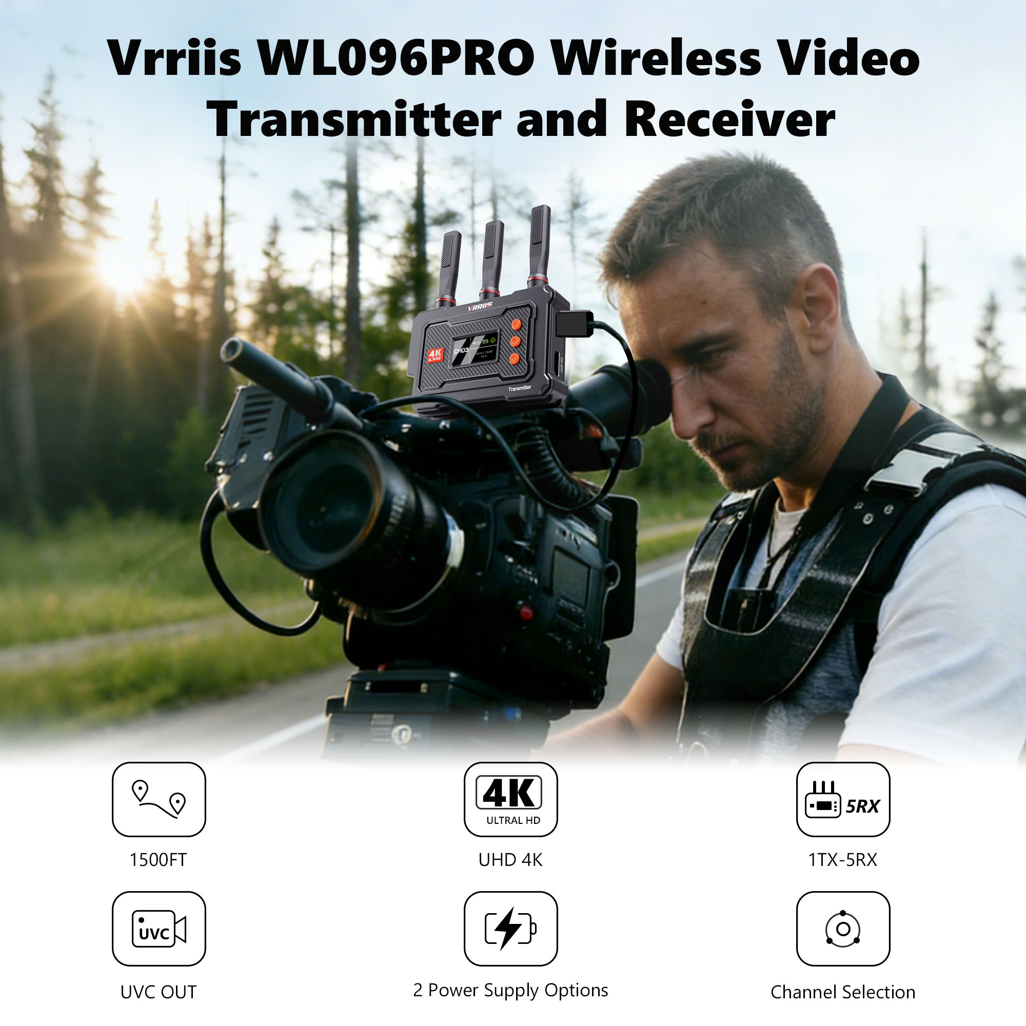 Draadloze HDMI 4K videotransmi - Photography Videography recensie en prijs