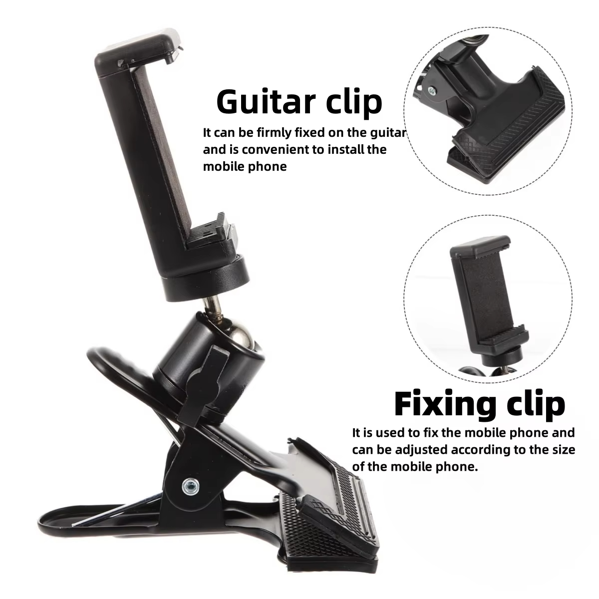 Miwayer Gitaar Hoofd Clip Mobi - Photography With Mobile recensie en prijs